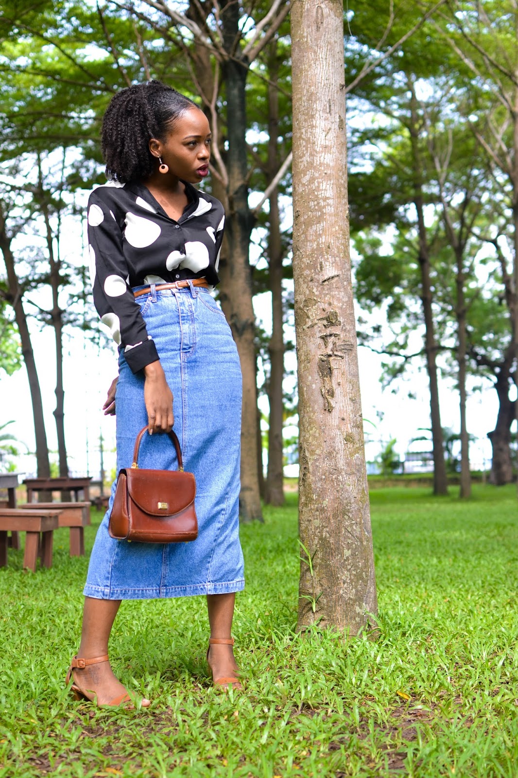 Shirt and top skirt vintage